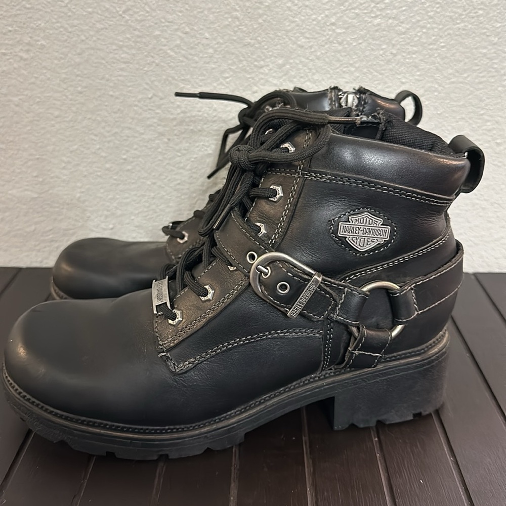 HARLEY DAVIDSON RIDING BOOTS - Picture 2 of 7